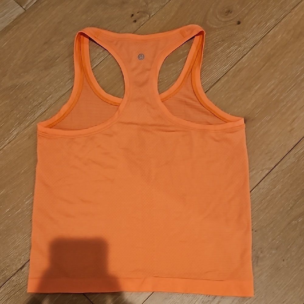 Orange Racerback Tank Top - Picture 3 of 3
